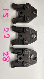 Ridgid Viega persbekken 15 22 28 !, Ophalen, Gebruikt