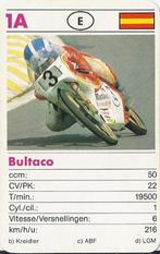 Kw01 motorkaartje bultaco ( 1a ), Ophalen of Verzenden, Zo goed als nieuw, Auto's