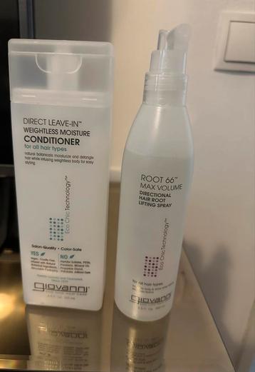 Giovanni conditioner & root 66 lifting spray beschikbaar voor biedingen