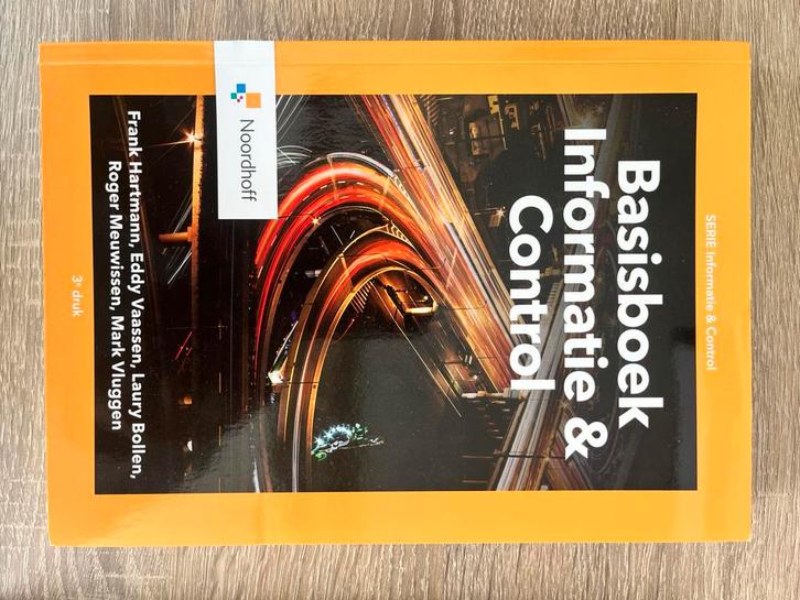 Basisboek Informatie & Control, Boeken, Economie, Management en Marketing, Nieuw, Management, Ophalen of Verzenden