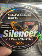 sale ! savage gear silencer mono  23/00 t/m 40/00 top lijn !, Watersport en Boten, Hengelsport | Zeevissen, Usa, Nieuw, Ophalen of Verzenden