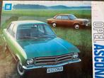 Folder van Opel Ascona, 1972, Ophalen of Verzenden, Nieuw, Opel