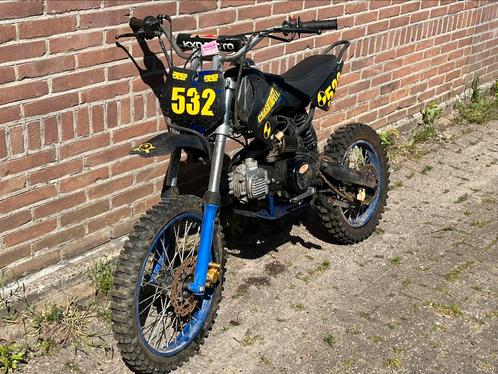 Pitbike 125cc, Fietsen en Brommers, Minibikes, Midibikes en Pitbikes, Gebruikt, Pitbike, Ophalen