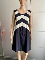 H409 Skunkfunk maat 38=M jurk jurkje zwart/gebroken-wit, Kleding | Dames, Jurken, Maat 38/40 (M), Skunkfunk, Wit, Ophalen of Verzenden