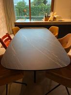 Stelvio eettafel zwart gemêleerd, Huis en Inrichting, Tafels | Eettafels, Ophalen, Overige materialen, 50 tot 100 cm, Zo goed als nieuw