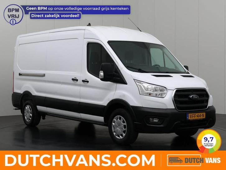 Ford Transit 2.0TDCI 130PK L3H2 RWD | Navigatie | Airco | Cr, Auto's, Bestelauto's, Te koop, ABS, Airconditioning, Android Auto