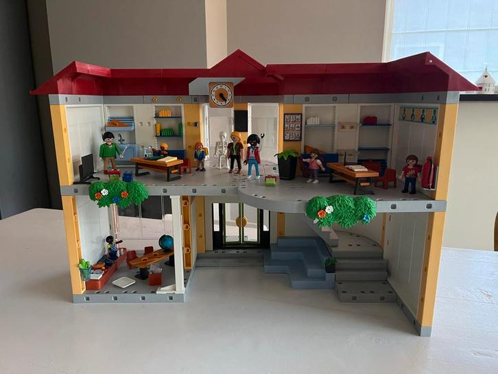 Playmobil Basisschool 5923 - Complete Set, Kinderen en Baby's, Speelgoed | Overig, Zo goed als nieuw, Jongen of Meisje, Ophalen of Verzenden