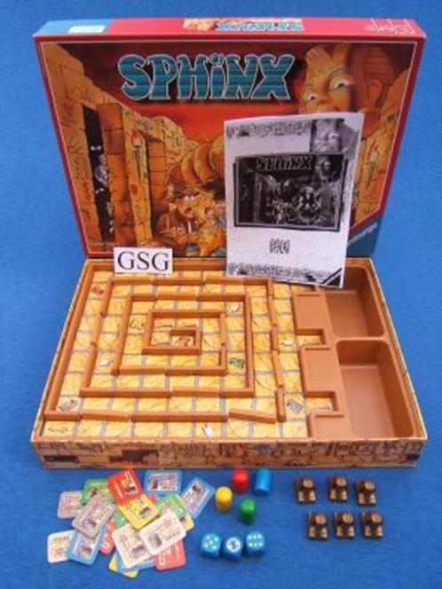 Sphinx nr. 26 168 0-02, Hobby en Vrije tijd, Gezelschapsspellen | Bordspellen, Zo goed als nieuw, Ophalen