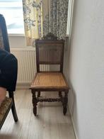 Stoel met riet., Huis en Inrichting, Stoelen, Ophalen, Gebruikt, Bruin, Eén