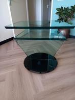 Glazen TV meubel Italiaans design, Ophalen, 50 tot 100 cm, Zo goed als nieuw, Minder dan 100 cm