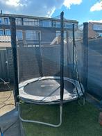 Trampoline 180cm met vangnet en nieuwe hoes, Kinderen en Baby's, Speelgoed | Buiten | Trampolines, Zo goed als nieuw, Ophalen