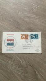 Eerste dag van uitgifte envelop Europa zegels, Ophalen, Beschreven, Nederland