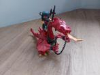 Playmobil Rode draak met drakenridder 3327, Ophalen, Zo goed als nieuw