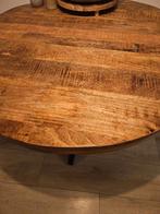 Mangohouten eettafel, Huis en Inrichting, Tafels | Eettafels, Ophalen, 50 tot 100 cm, 100 tot 150 cm, Rond