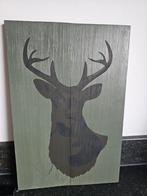 Schilderij hert, Antiek en Kunst, Ophalen