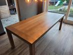 Eiken eettafel, Huis en Inrichting, Ophalen, Gebruikt, Eikenhout, 200 cm of meer