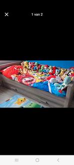 Bedbank met opberg la en lattenbodem, Ophalen of Verzenden, 180 cm of meer, 85 tot 100 cm, Lattenbodem