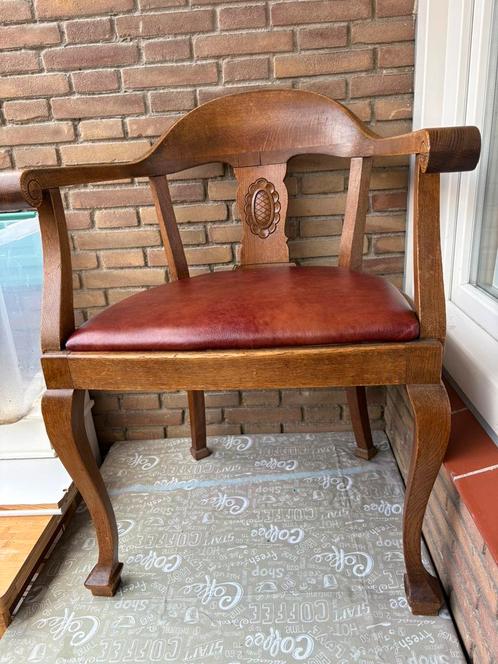 Kapiteinsstoel, Antiek en Kunst, Antiek | Meubels | Stoelen en Banken, Ophalen
