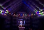 Partytent clubtent te huur. Verwarmd, Ophalen, 8 meter of meer