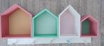 Kinder kapstok huisjes opberg vakken en 5 haakjes 10x30x65, Kinderen en Baby's, Ophalen of Verzenden, Zo goed als nieuw, Overige typen