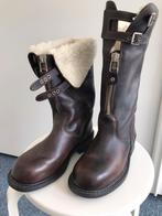 Piston (motor/rij) laarzen, oil resistant, leder, maat 39, Hoge laarzen, Bruin, Verzenden, Zo goed als nieuw