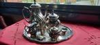 Verzilverd Koffie/Thee Servies, Antiek en Kunst, Ophalen