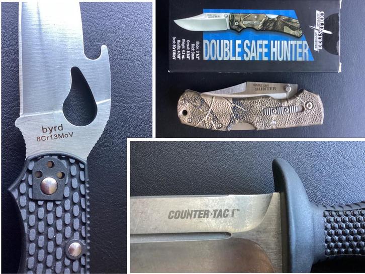 Cold Steel, Spyderco Byrd & andere messen, Caravans en Kamperen, Kampeergereedschap, Zo goed als nieuw, Verzenden