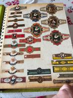Een map vol met sigarenbandjes, Verzamelen, Rookartikelen, Aanstekers en Luciferdoosjes, Ophalen of Verzenden, Zo goed als nieuw