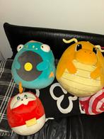 3 Pokémon Squishmallows Dragonite, Fuecoco en Bellibolt, Ophalen of Verzenden, Zo goed als nieuw, Overige typen
