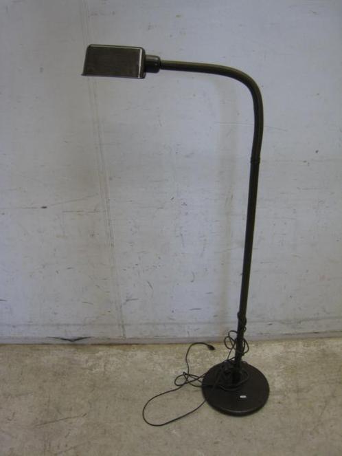 Bruine vintage vloerlamp, retro, Huis en Inrichting, Lampen | Vloerlampen, Gebruikt
