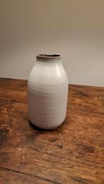 Vintage Mobach Offwhite Vaasje - 15cm, Ophalen of Verzenden