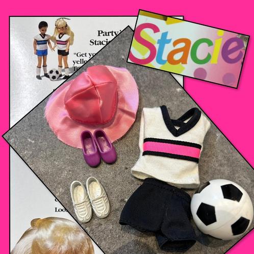 Barbie Stacie Fashion items 1992 (Mattel), Verzamelen, Poppen, Gebruikt, Kleertjes, Ophalen of Verzenden