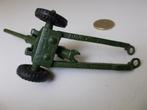 1955 Dinky 692.  5.5 MEDIUM GUN I.g.st. + 2 Trekogen (-J-), Ophalen of Verzenden, Zo goed als nieuw, Overige typen, Dinky Toys