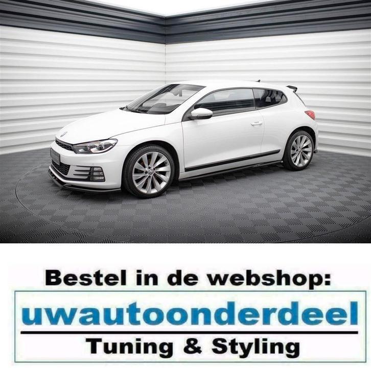Maxton Design Spoiler Splitter Lip Geschikt voor Vw Scirocco, Auto diversen, Tuning en Styling, Ophalen of Verzenden