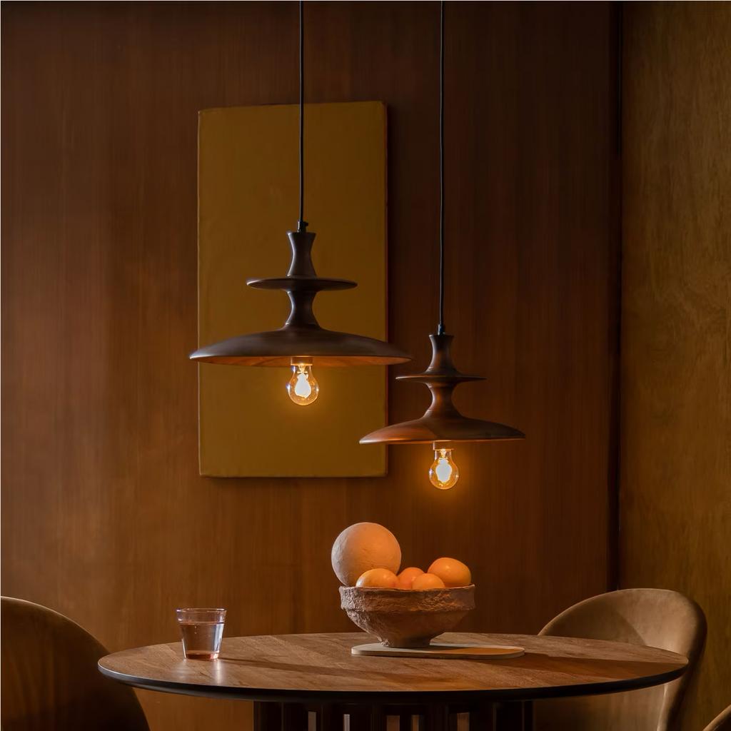 hanglang Dutch Bone ,nieuw in doos, Huis en Inrichting, Lampen | Hanglampen, Ophalen of Verzenden, Nieuw, Hout, 75 cm of meer