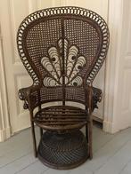 Pauwstoel, Ophalen, Gebruikt, Bruin, Eén