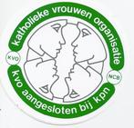 So80 sticker katholieke vrouwen organisatie, Verzamelen, Ophalen of Verzenden, Zo goed als nieuw, Overige typen