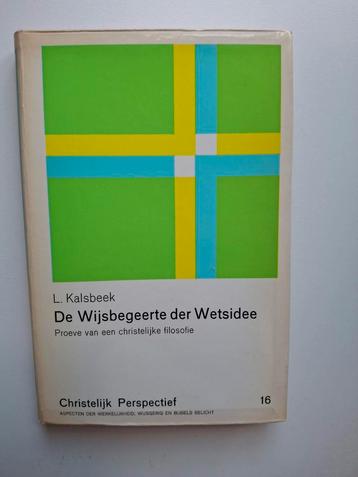 L. Kalsbeek - Proeve van een christelijke filosofie beschikbaar voor biedingen
