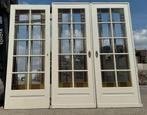 Set schuif -en suite deuren met glas in lood +2 losse deuren, Ophalen