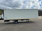 VELDHUIZEN BE OPLEGGER 7.5 TON MET DEFECTE LAADKLEP 750 KG, Auto's, Vrachtwagens, Overige brandstoffen, Wit, Bedrijf, Aanhangers en Opleggers