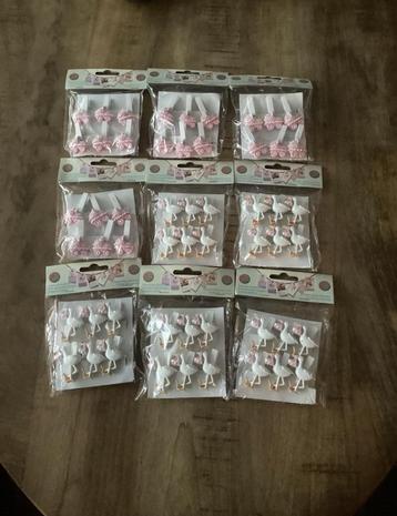 Nieuw! Decoratieknijpers Roze beschikbaar voor biedingen