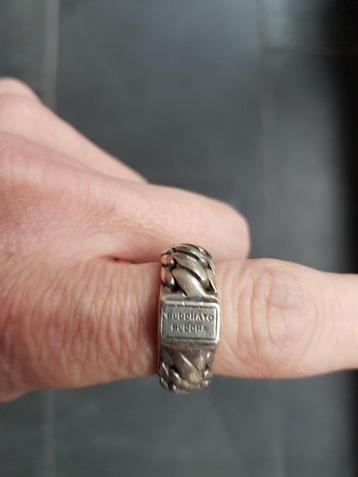 Buddha to Buddha ring zilver 925 maat 17mm kadoidee beschikbaar voor biedingen