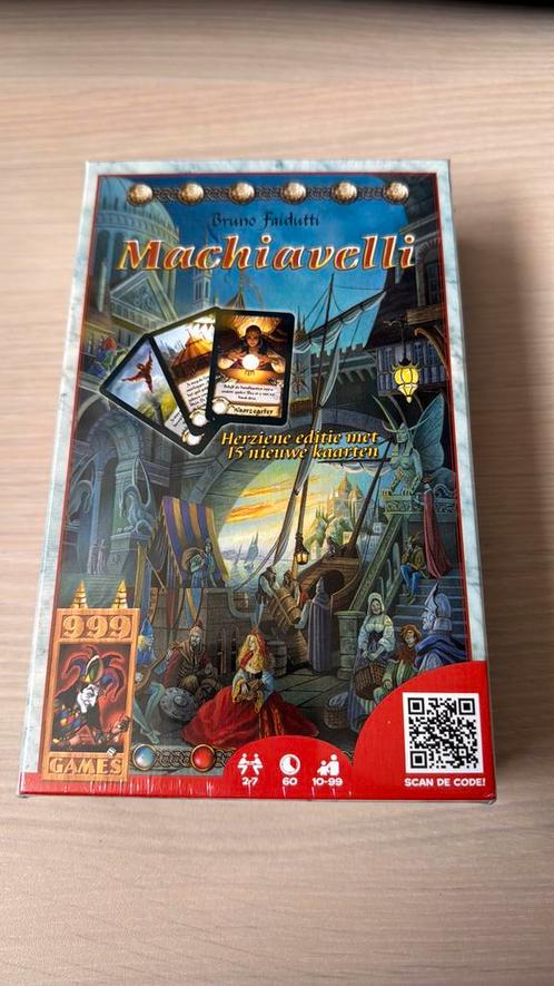 Machiavelli Kaartspel (Herziene Editie) Nieuw in verpakking, Hobby en Vrije tijd, Gezelschapsspellen | Kaartspellen, Nieuw, Vijf spelers of meer