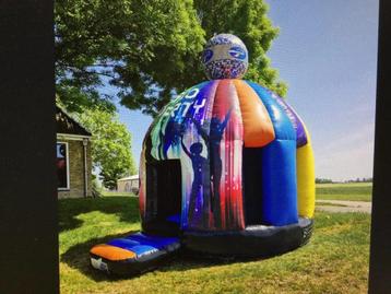 Springkussen Disco met licht en geluid €99,- beschikbaar voor biedingen