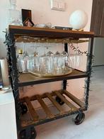 Stijlvolle Bar Cart, Ophalen, Zo goed als nieuw