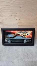 Ford Mustang 1965 1966 wandklok, Ophalen of Verzenden, Zo goed als nieuw