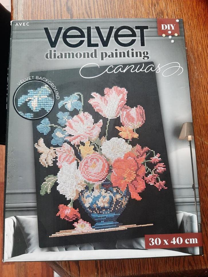 Diamond Painting Velvet - 30x40cm, Hobby en Vrije tijd, Knutselen, Nieuw, Knutselwerk, Ophalen of Verzenden