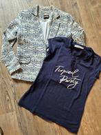 Nieuw jasje/ blazer S van Angelle Milan met gratis shirt, Ophalen, Nieuw, Maat 38/40 (M)