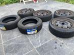 Velgen + banden Suzuki Alto – passen ook op andere merken! , Auto-onderdelen, Banden en Velgen, Ophalen, Gebruikt, 155 mm, 13 inch