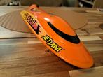 Jet Jam Proboat - Oranje Speelgoedboot, 35 kph, Overige merken, Ophalen of Verzenden, Zo goed als nieuw, Groter dan 1:32